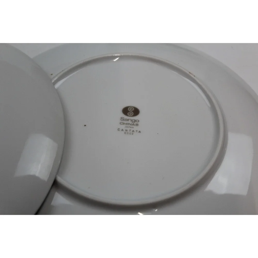 Sango China Japan Rosanne 6202 Dish Set 9 dessert plates 1 dinner 2 salad